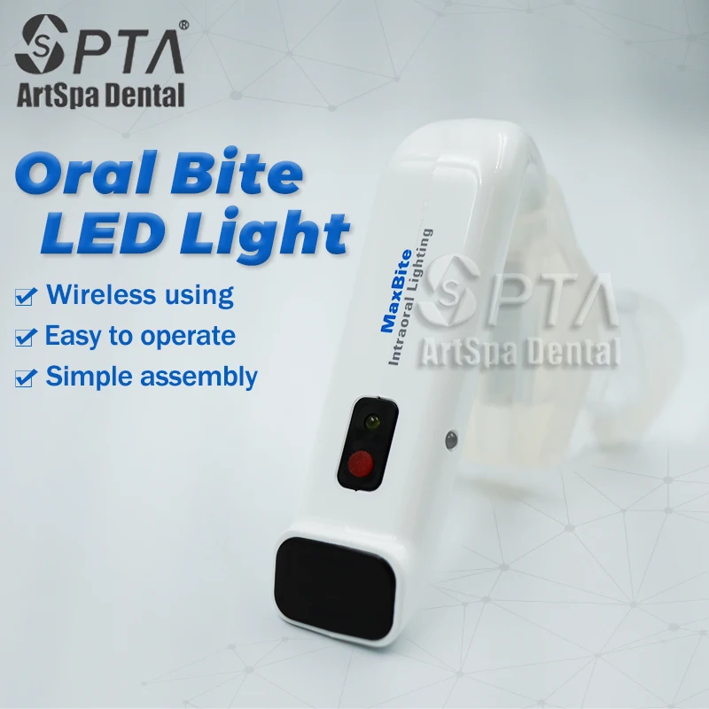 Dental Intraoral 5 Lamp Beads Light Wireless Suction Block Bite LED