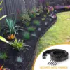 Landscape Edging 60ft Length No Digging Garden Edging Kit Include 54 Spikes, Premium Yard Edging Fence PE Carton Plastic BSCI 6
