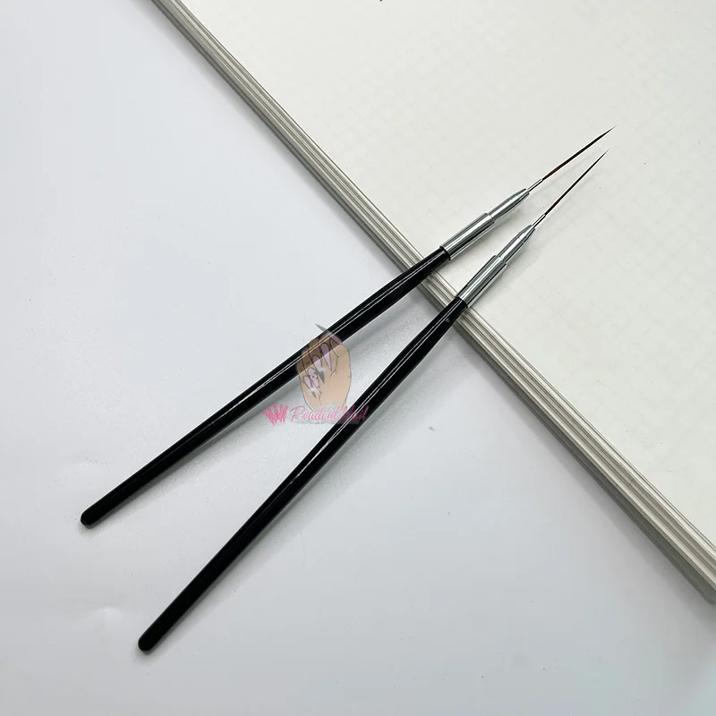 Extra Long Nail Art Liner Brush Ultra-thin Line Drawing Striper Detailer Pen Design Manicure Tool 30mm 4