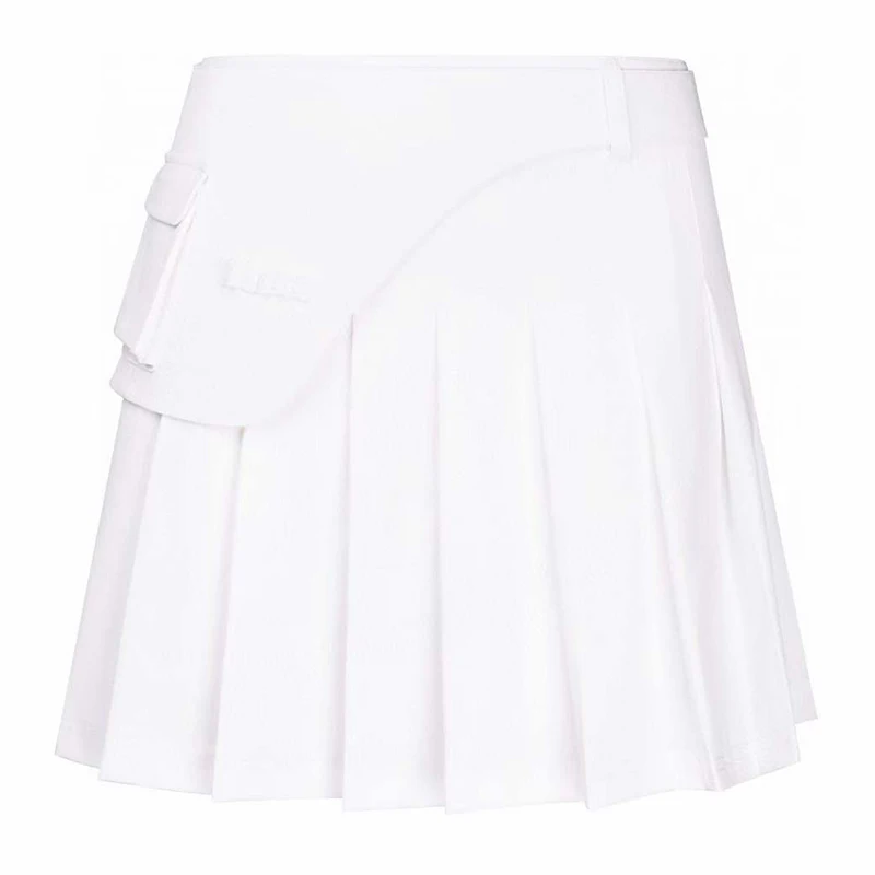 Women's Golf Clothing Summer New Outdoor Sports Shorts Lining Skirt Solid Color Casual Versatile Breathable Pleated Short Skirt