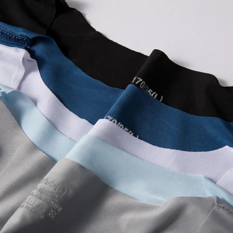 Men Ice Silk V Neck Breathable Summer Vest