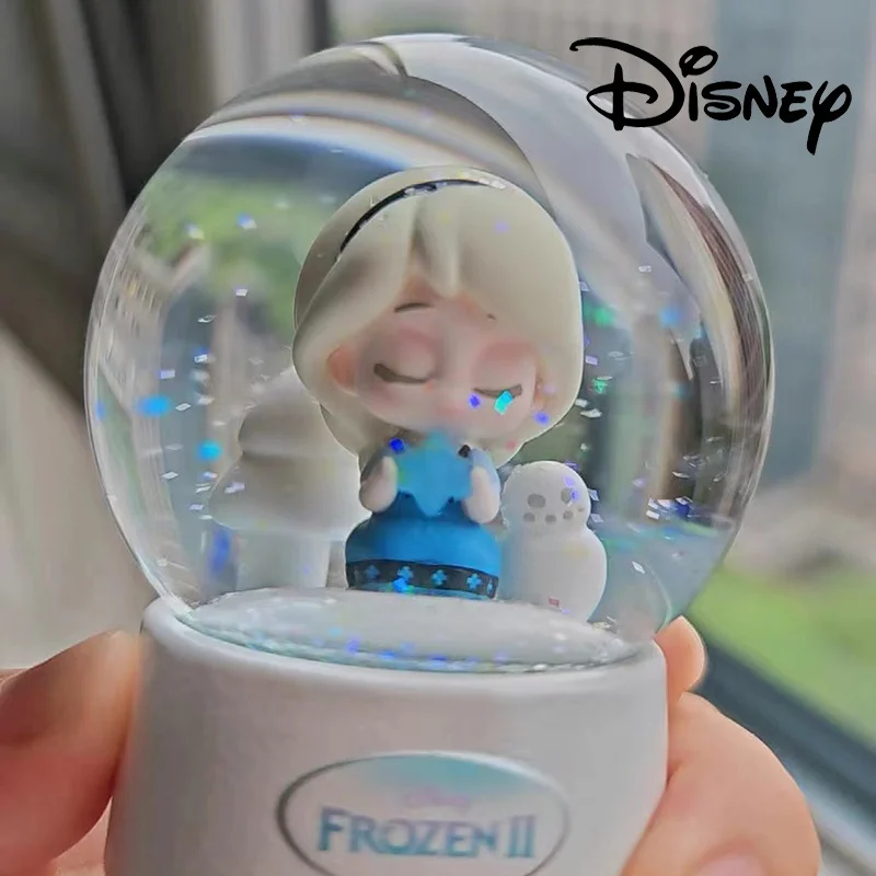

Disney лед и снег счастливый хрустальный шар серии глухая коробка модные волшебные сказки Isaanna ручной работы декоративные подарки