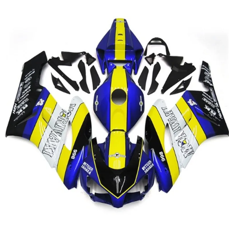

Blue Yellow for HONDA CBR1000RR 2004 2005 Motorcycle ABS Injection Fairing Kit, CBR1000 CBR 1000 RR 04 05 Body Protection