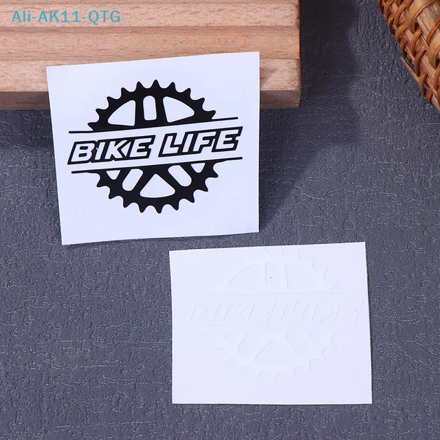 Autocollants décoratifs pour cadre de vélo BIKE LIFE, 1 pièce, autocollant en vinyle pour casque, accessoires de moto imperméables, nouvelle collection 1