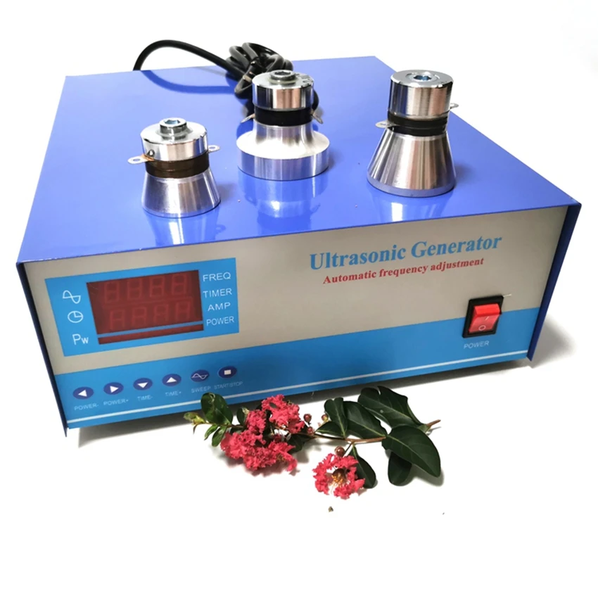 

Ultrasonic Cleaning Piezo Transducer Driver 25khz Generator 2400W