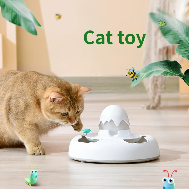 

Cat Toy Tease Cat Stick Smart Pet Toy Cat Supplies Self Hi Amusement Artifact Cat Supplie Convenient and Easy To Worry Automatic