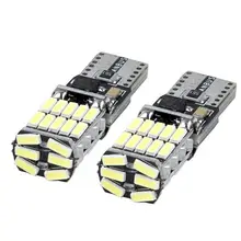 

100pcs T10 w5w 194 501 canbus 4014 car interior light no error T10 26 SMD led Instrument Lights bulb lamp dome light 12V 6000K