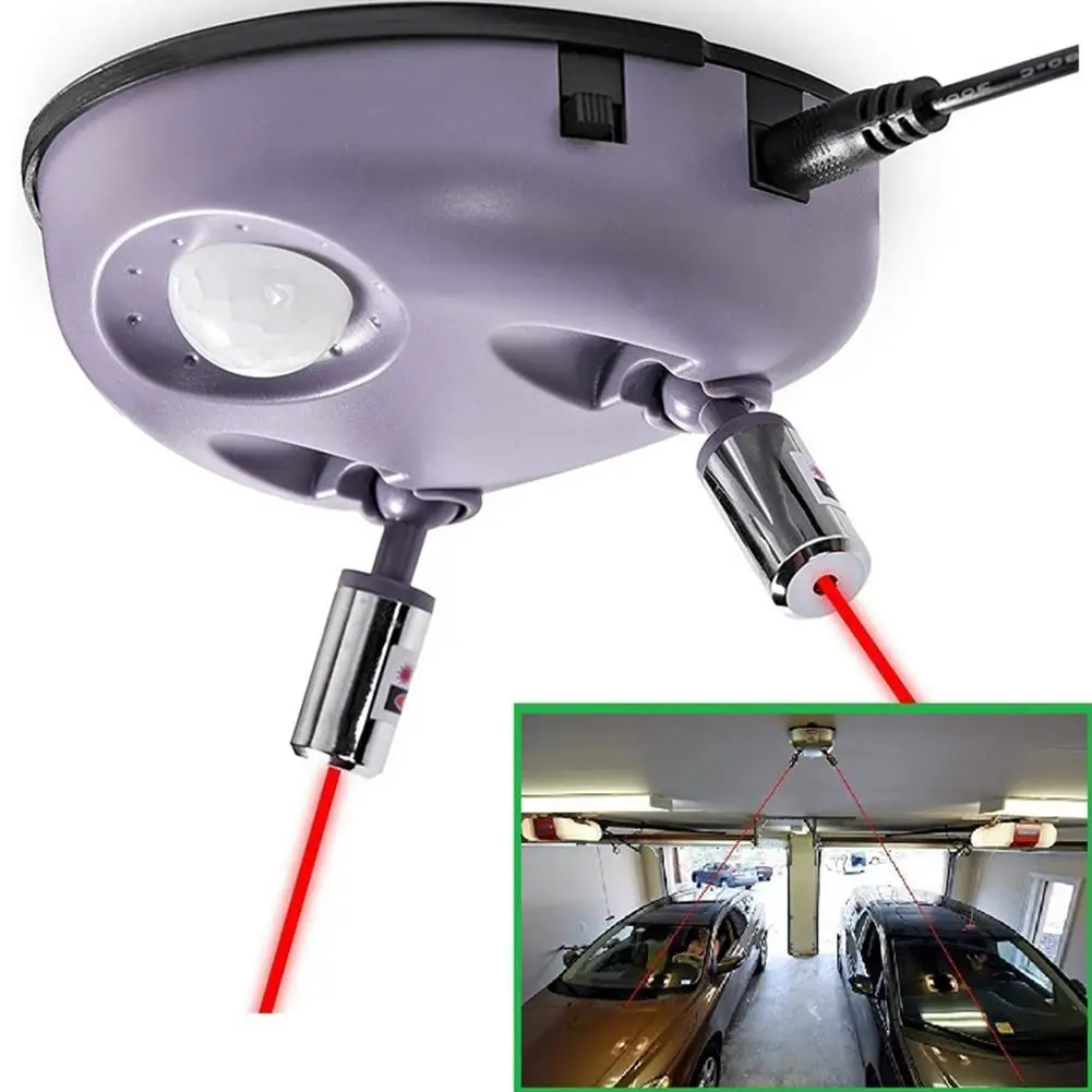 GarageAssistParkingGuide360degreeAdjustableInductionLightBeams