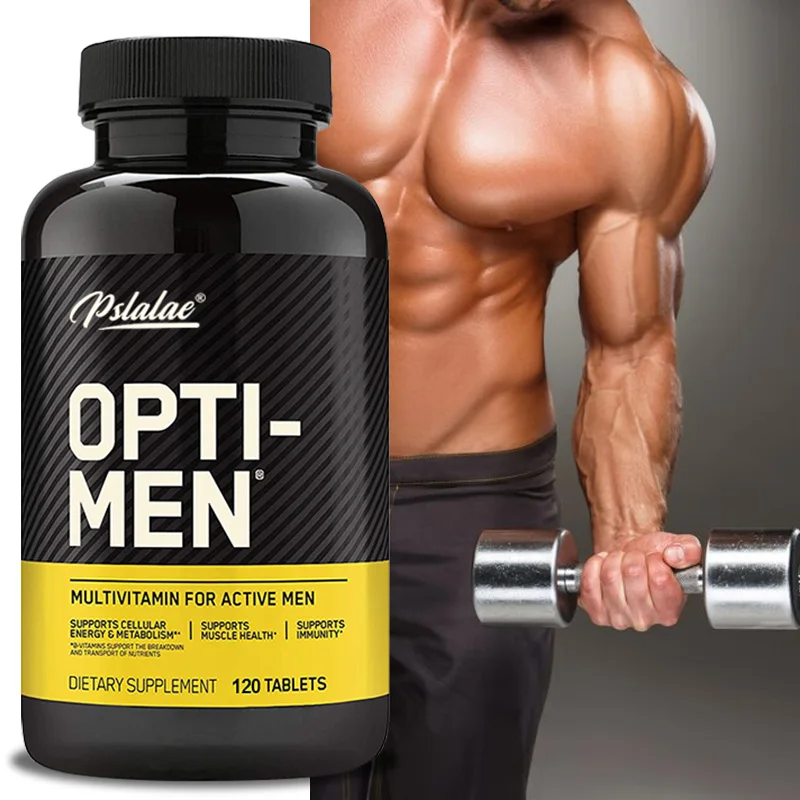 

Opti-Men, Vitamin C, Zinc & Vitamins D, E, B12, for Immune Support Supplement, Men's Daily Multivitamin