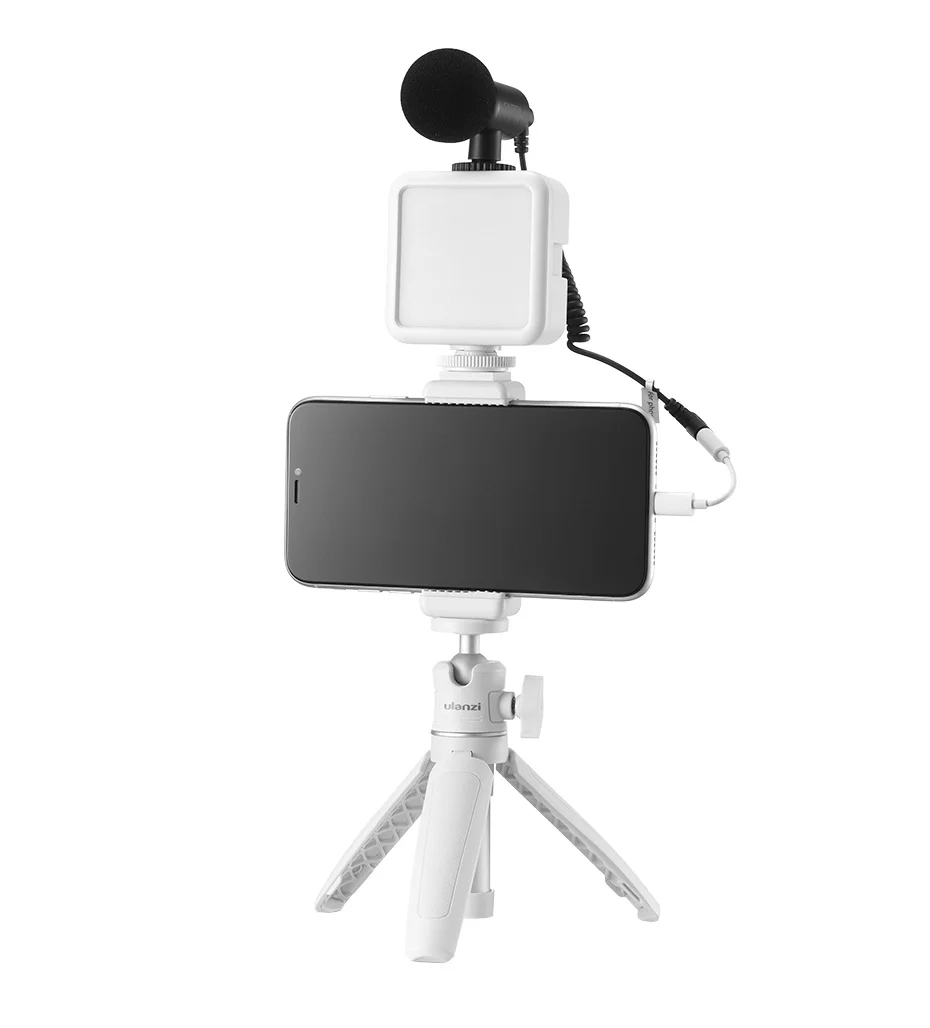VL49 Mini LED Video Light 2000mAh CRI 95+ 5500K Portable Photography Vlogger Fil