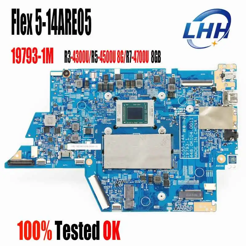 Nuovo Per La Scheda Madre Del Computer Portatile Lenovo Ideapad Flex 5-14Are05 Uma Con R3-4300U R5-4500U R7-4700U 8Gb 19793-1M