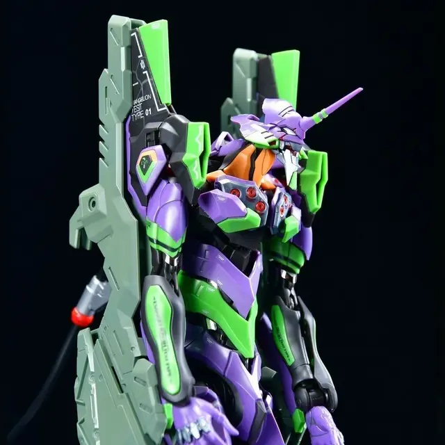 Rg 1/144 Evangelion Unit-01 Luxury Edition Assembly Model