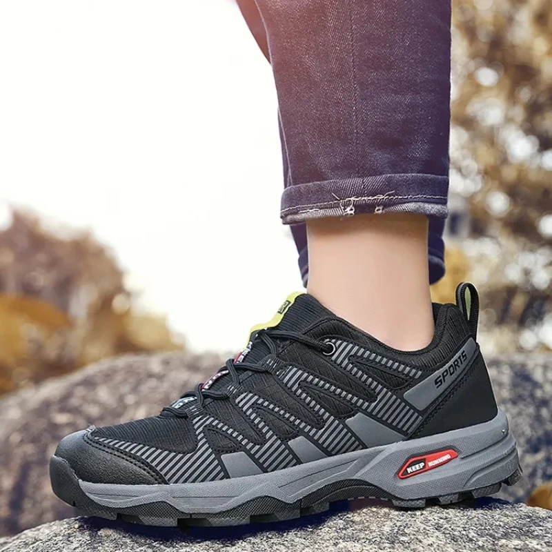 

Мужские кроссовки для активного отдыха, дышащие, для скалолазания, походов, удобная повседневная прогулочная обувь