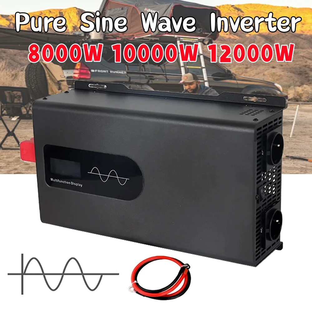 Pure Sine Wave Inverter 12V 24V 48V 72V 96V To AC 220V 110V 8000W ...