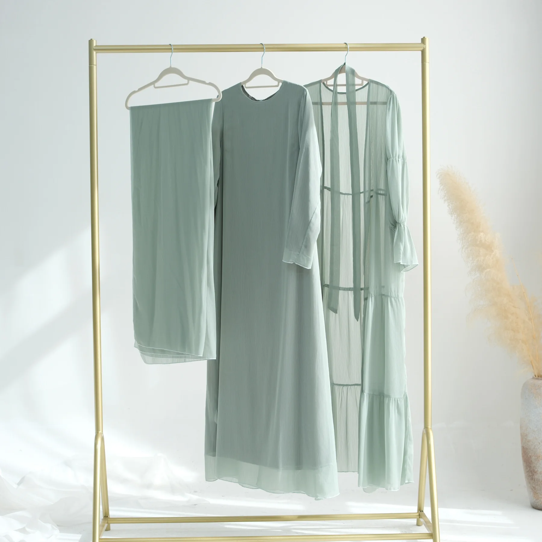 3pcs green