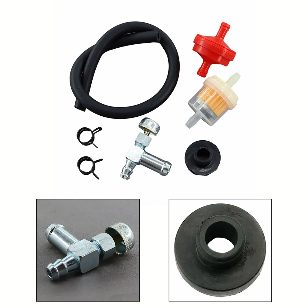 

1set Fuel Tank Bushing L Fitting With Grommet Replacement Part For Toro For MTD Scag Together Garden Power Tools Accessories