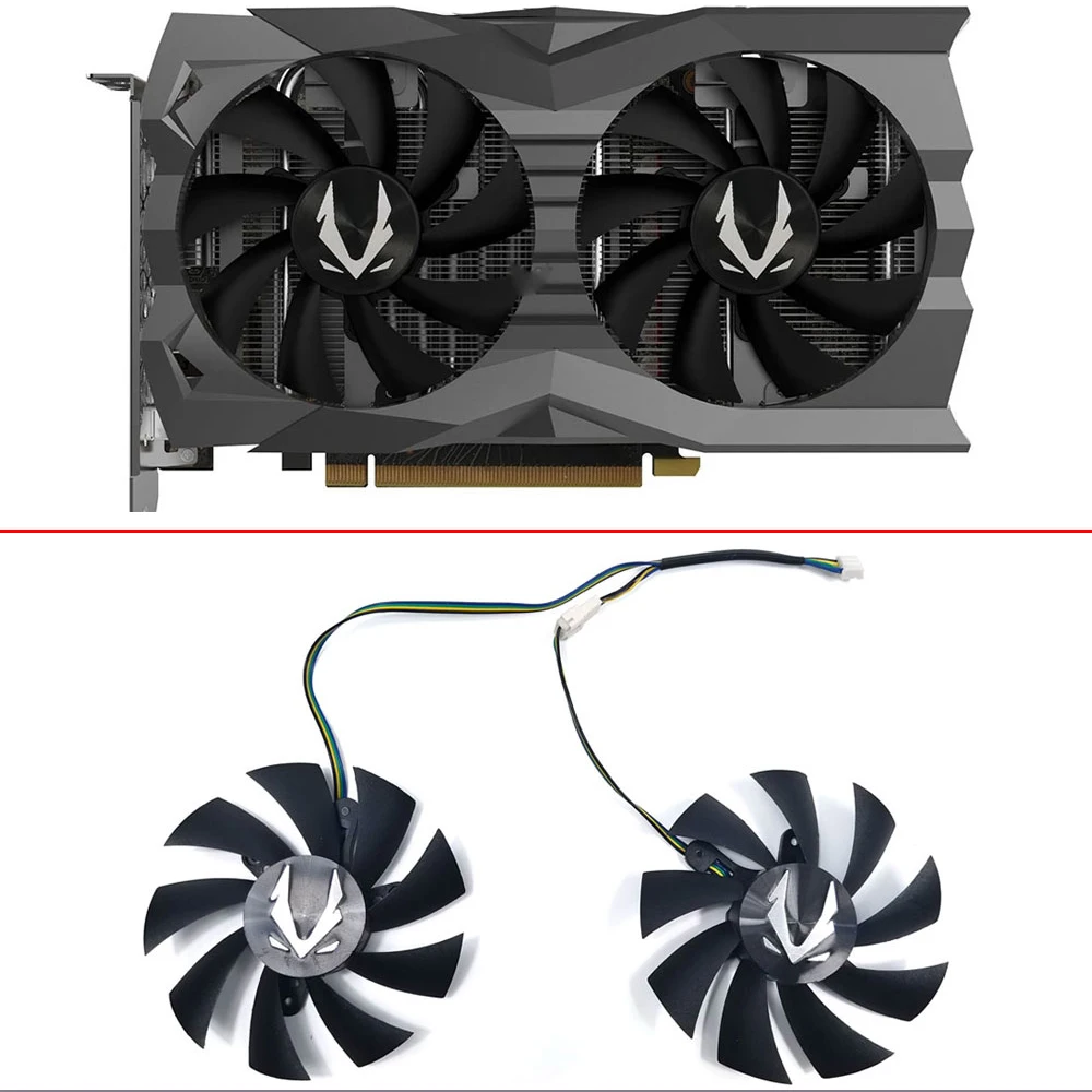 Кулер для Zotac GeForce RTX 2060 2070 SUPER Mini GTX 1660 1660Ti