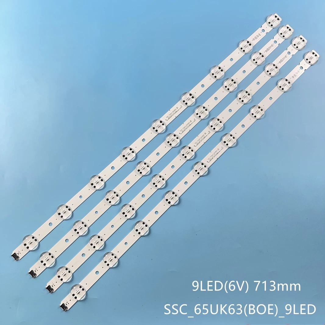 LED Backlight Strip 4 PCS for 65UK6300 65UK6470PLC 65UK6400PLF 65UK6300PUE 65uk6300PLB EAV64013801 EAV64013802 EAV63993002 led light