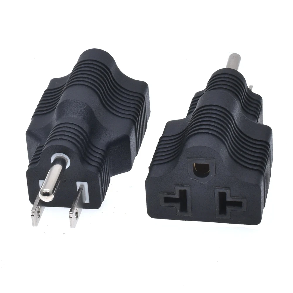 USA US Male to NEMA 5-15P 5-20P 6-15P 6-20P Female American Socket 2Pin to 3Pin Plug AC Power Adapter Industrial Connector