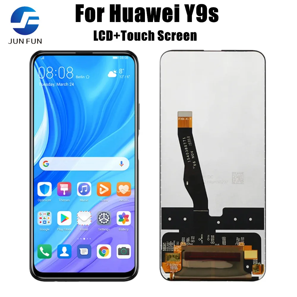 

ЖК-дисплей 6,59 ''для Huawei Y9s STK-L21 L22 LX3, ЖК-дисплей с сенсорным экраном и дигитайзером в сборе Y9 s / P Smart Pro 2019