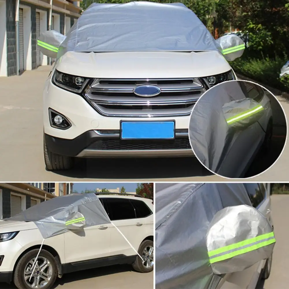 Универсальный чехол для лобового стекла автомобиля защита от запотевания
