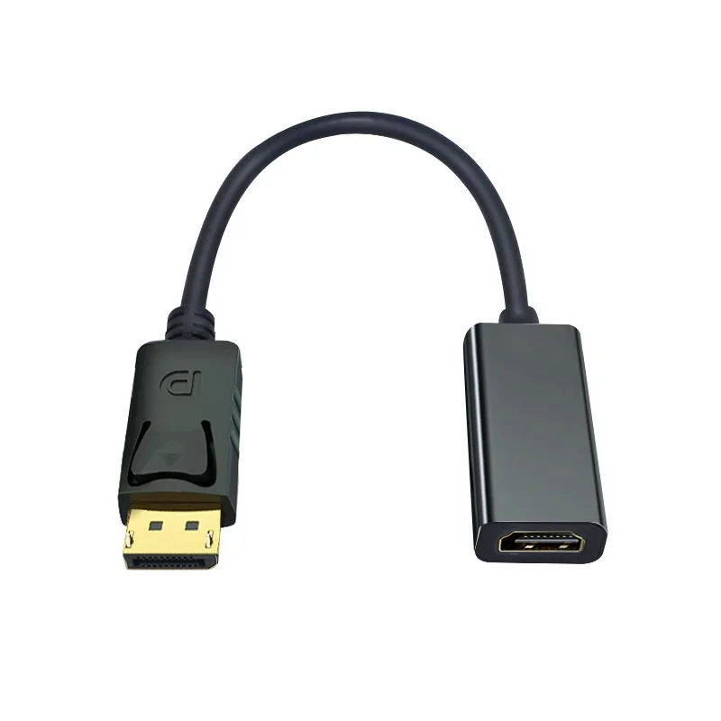 Mini Display Port DP Thunderbolt to HDMI Adapter Cable For Laptop Desktop PC