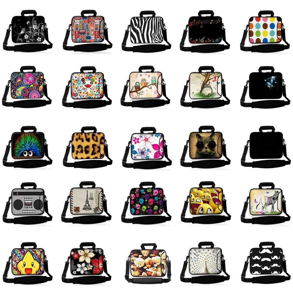 Borsa A Tracolla Fiori Per Donna Borse Per Computer Per Xiaomi Lenovo Dell Acer Apple 15.6 17 14 13 12 10 17 Custodia Per Laptop Messenger