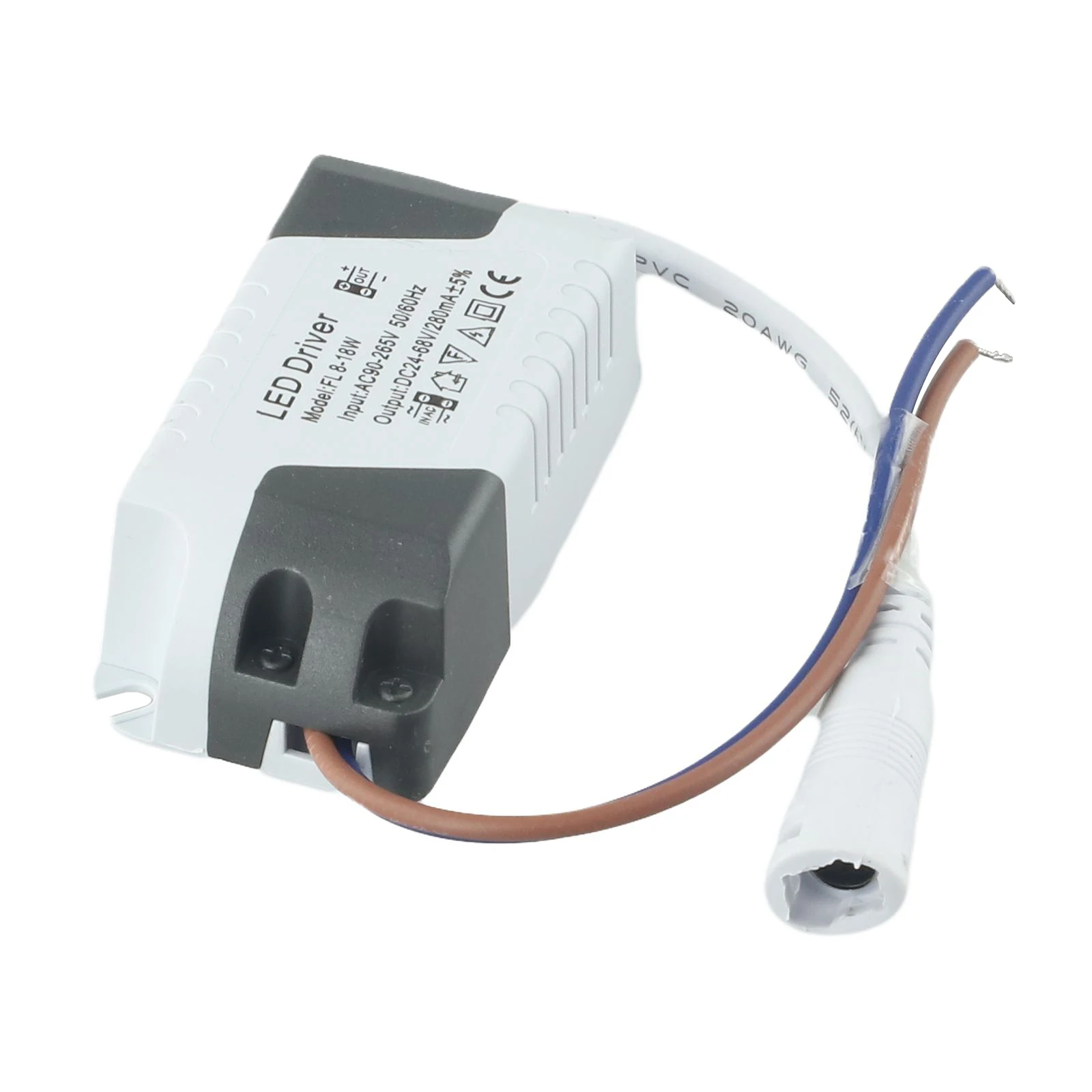 Trasformatore Alimentatore Driver LED - 240V AC A 24v - 82v DC 8w - Foto 8