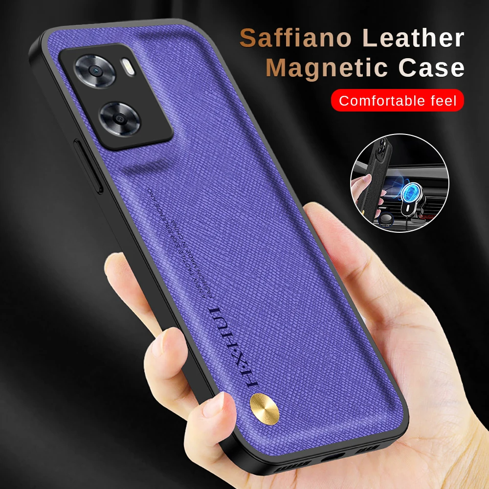 Leggerezza Stravaganza Custodia Magnetica A Grana Incrociata Per Oppo A57 4G Oppo A57 Custodia Magnetica A Grana Incrociata Ad Angolo Alta Borsa Ad Ar