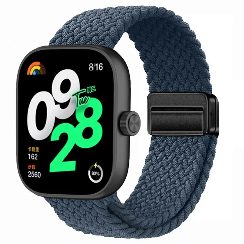 Magnetic Adjustable Braided Nylon Sport Strap Replacement Bracelet
