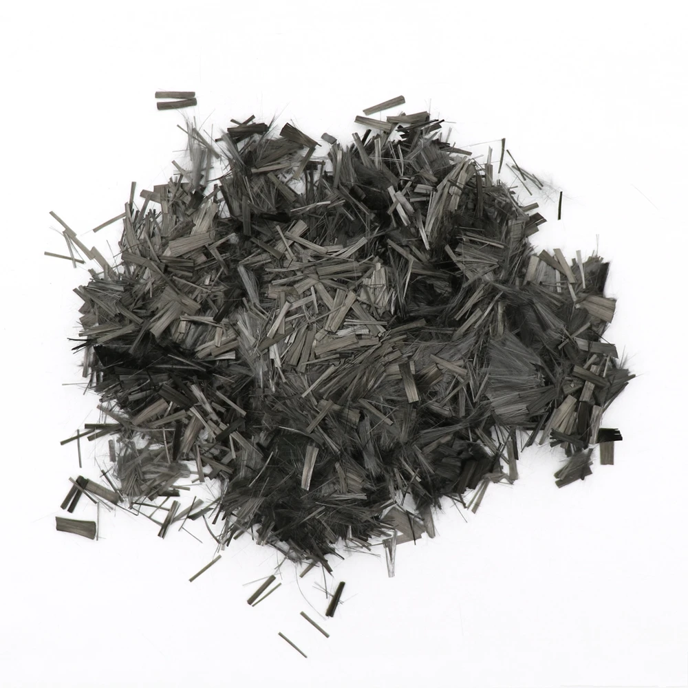 100G 3-12MM Carbon Fiber Forging Chopped Carbon Fiber Bundle Forging Marble Texture Automotive Interior Parts Surface Mod