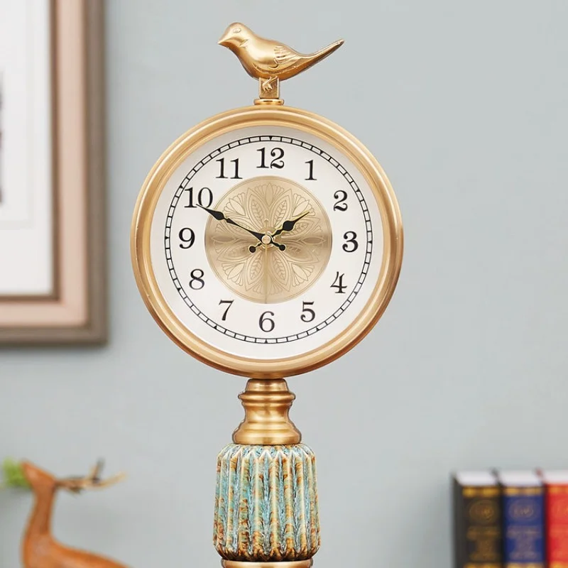 

Retro Decor Table Clocks Home Bedrooms Luxury Creative Table Clocks Modern Nordic Relogio De Mesa Decorativo Desk Decoratıon