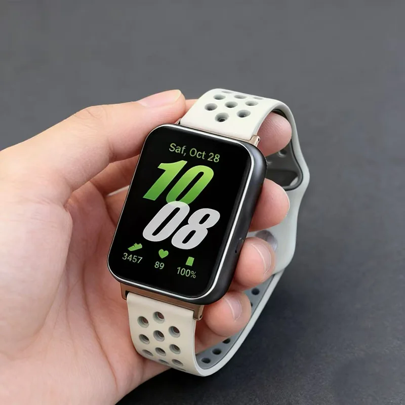 Sport Silicone Strap | Adjustable Soft Watch Band | Smart Bracelet Wristband