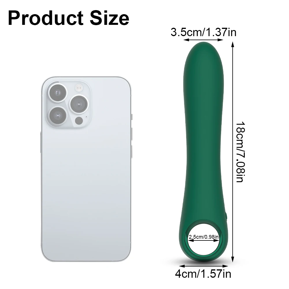 Spot Powerful G Vibrator Dildo Soft Silicone Vibrating Massagers Clitoral Anal Stimu_voghion.com