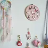 Canvas Leather Embroidery Hoop for Display Pins Buttons Wall Decoration Home Gift Decorative Brooch Pins Organizer 87HA 2
