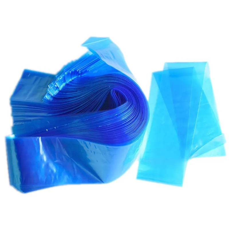 

Sdotter 100Pcs Pro Disposable Blue Tattoo Machine Clip Cord Sleeves Cover Bags Supply