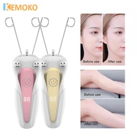 Mini Electric Hair Remover Facial Hair Removal Defeatherer Women Beauty Epilator Body Arm Cotton Thread Depilator LCD Display 1