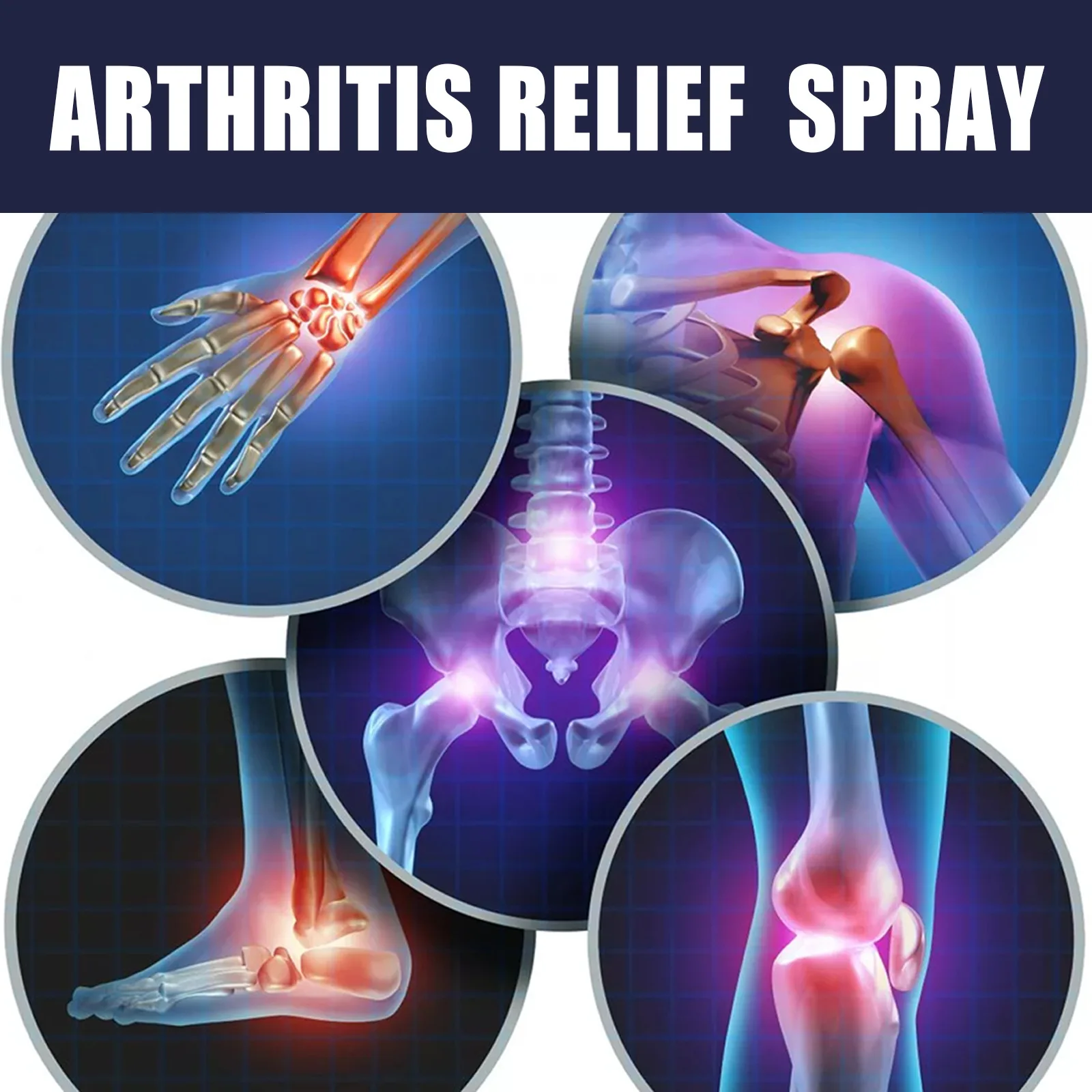South Moon Instant Pain Relief Spray Muscle Soreness Bone Discomfort Arthritis Joint Pain Reliever