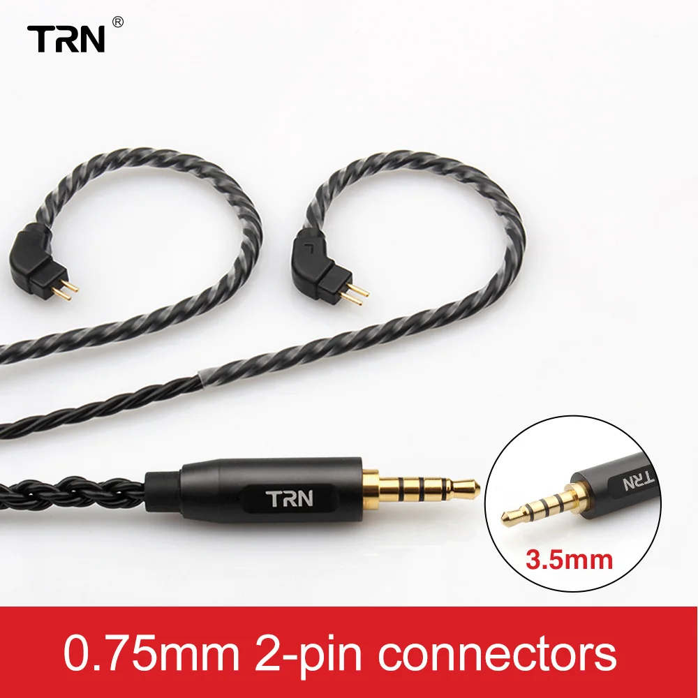 TRN Core Earphones Cable To 2pin HIFI
