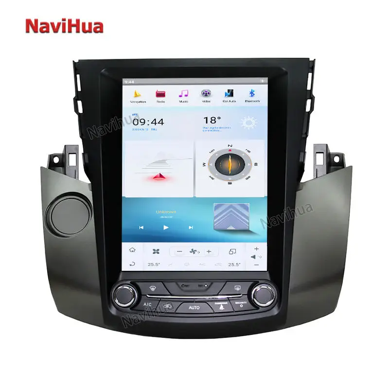 

10.4 Inch Car DVD Player Auto Radio Stereo Head Unit Car GPS Navigation for Tesla Style Toyota RAV4 OLD
