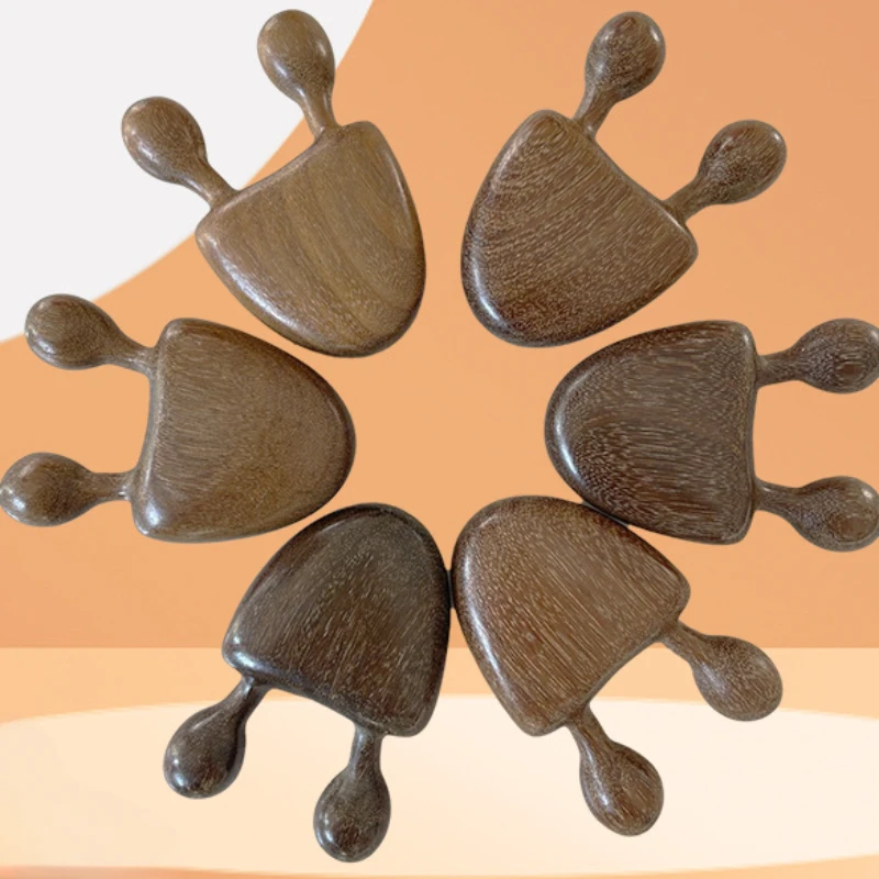 

Wooden Nose Massager Eye Facial Massage Nose Bridge Strengthening Facial Beauty Tool Sandalwood Snail Nose Scraper