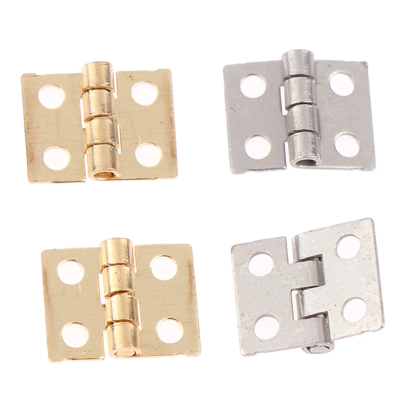 For 1/10 RC Crawler Car Trx4 1/14 Tamiya RC Dump Truck SCANIA 770S Mini Door Hinge Simulation Folding 10pcs