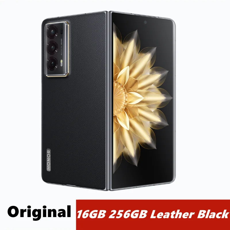 HONOR Magic V2 折りたたみ式スマートフォン HONOR Magic V2」--薄さ9.9mm、重さ231gの最薄・最軽量
