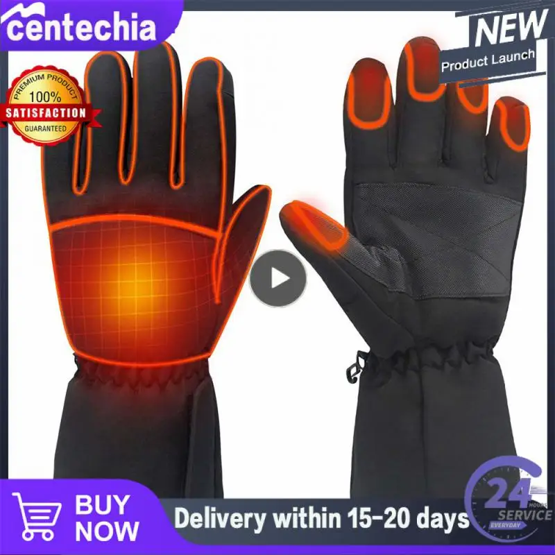 

Аксессуары для зимних видов спорта 350140 мм/13.785.51 дюймов с электронным подогревом устойчивость к холоду равномерно нагреваются перчатки черный 230 г