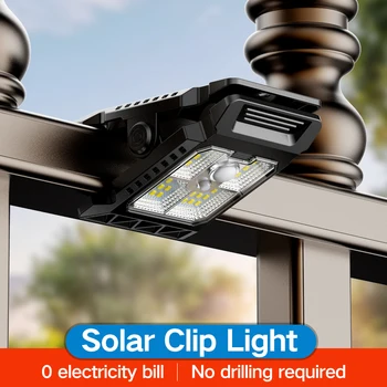 Outdoor Solar Clamp On Motion Sensor Lights 1