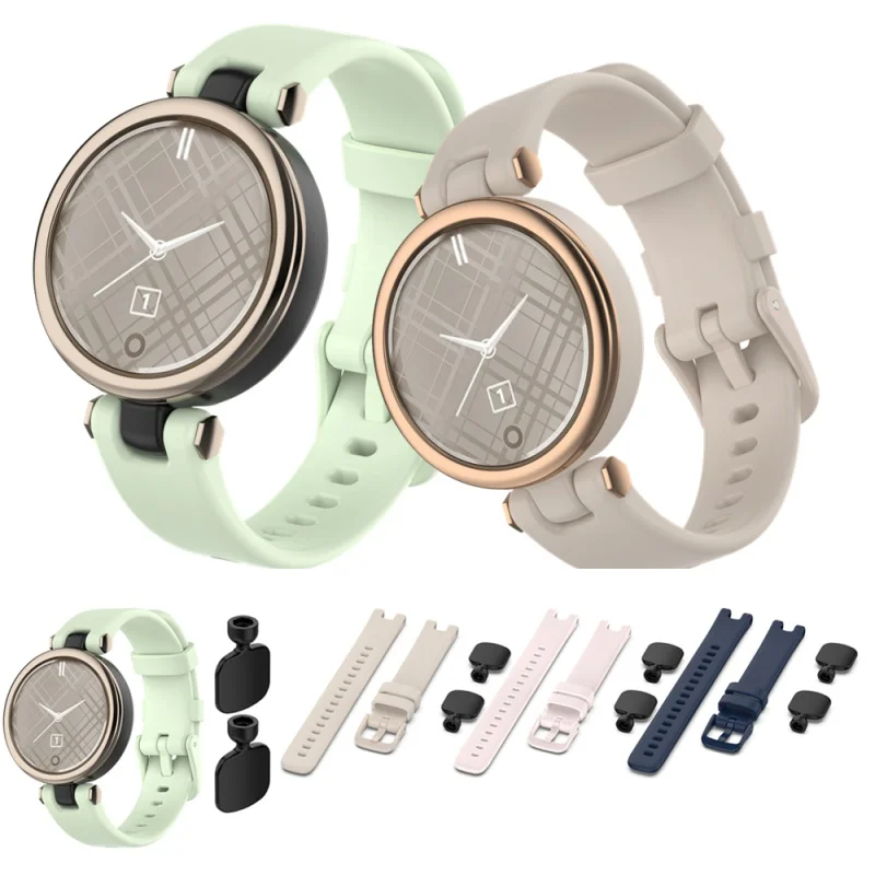 

Watchband Smart Watch Replacement Soft Silicone Sport Band Straps For Garmin lily Bracelet Accessories Correa