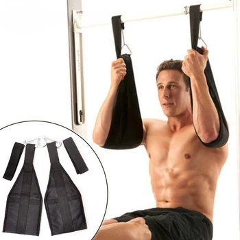 Heavy-Duty AB Sling Straps – Core & Leg Raise Suspension Trainers (Pair) 1