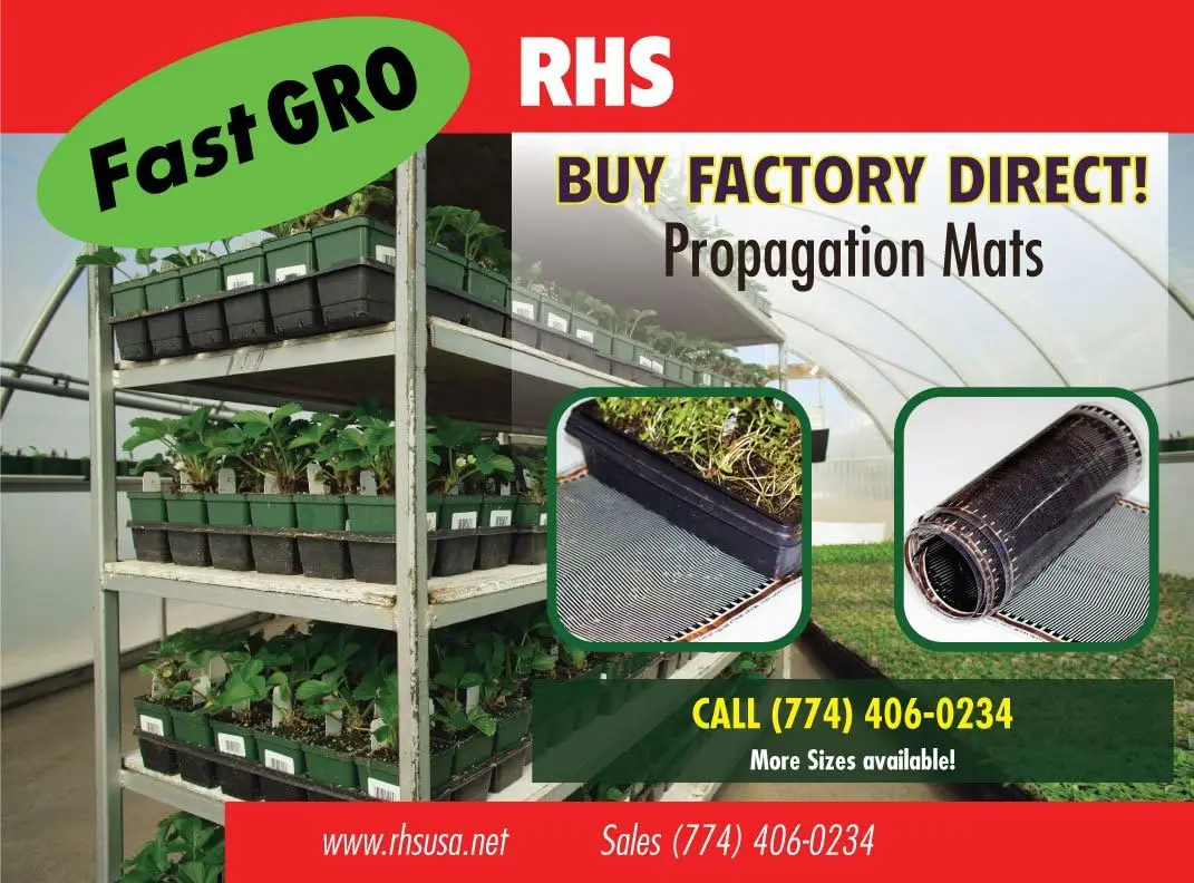 Propagation Heat Mat, Spill Proof Seedling Pad, Heated Film Technology, Plant Germination System, Durable Made in USA,