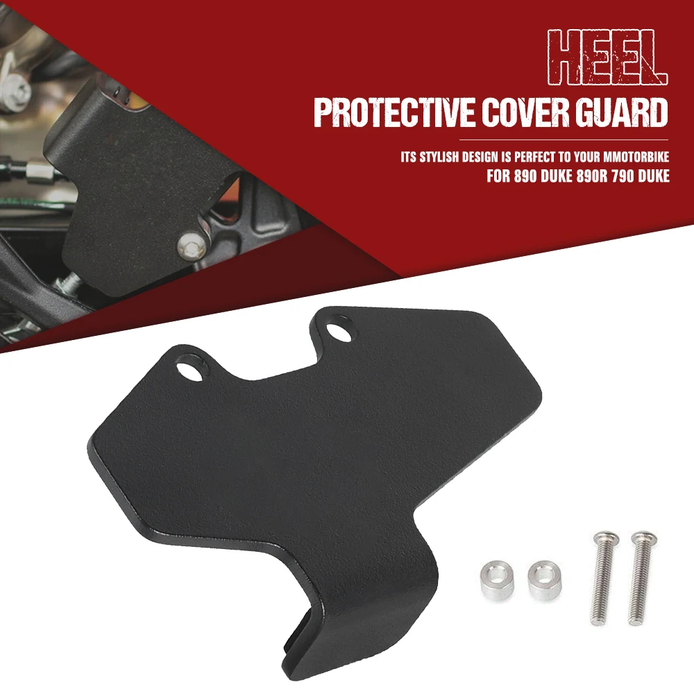 

Heel guard For DUKE 890 R 2020-2021 2022 DUKE 790 2020-2021 2022 Rear Brake Master Cylinder Guard Heel Protective Cover Guard