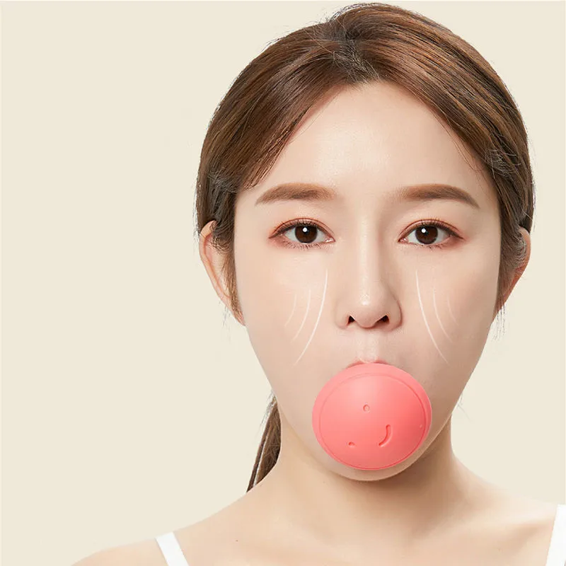 أداة رفع الوجه من السيليكون على شكل حرف V، أداة رفع الوجه، أداة رفع الوجه، إزالة التجاعيد الرفيعة المزدوجة، تمرين التنفس